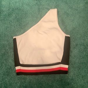 Medium Brooklyn Karma one shoulder cropped top